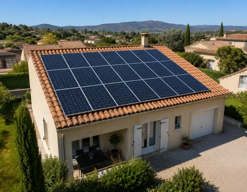 Prime à l'autoconsommation panneaux solaires Theizé — aide financière de l'État